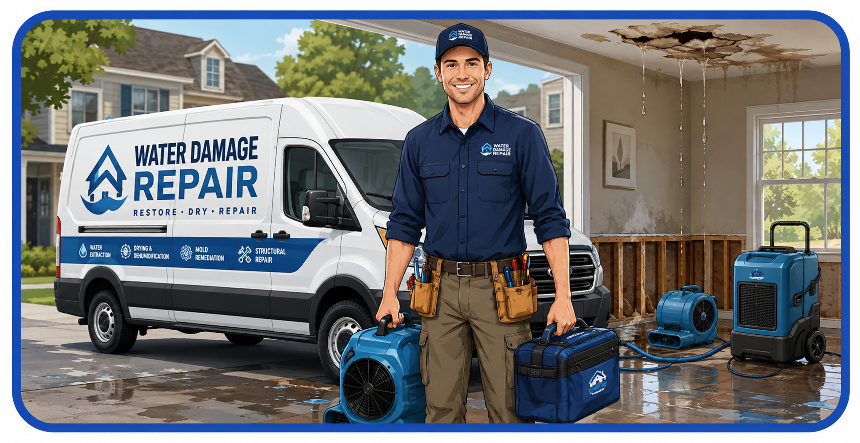 Professional Flood Damage Cleanup Service
